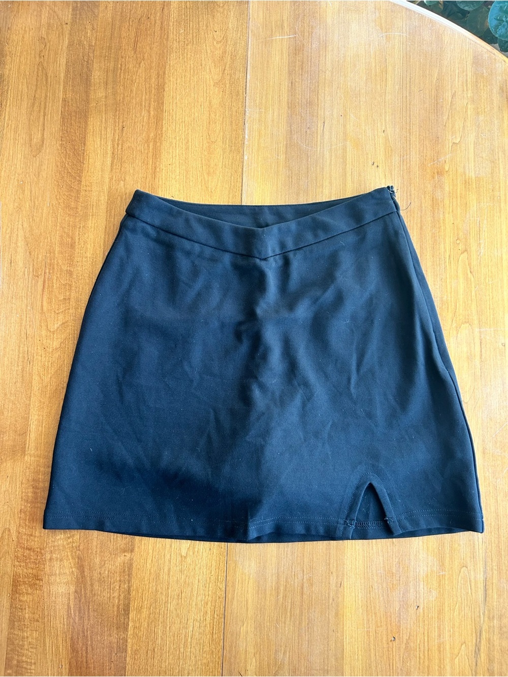 Classic Black High Waisted Skort - Women